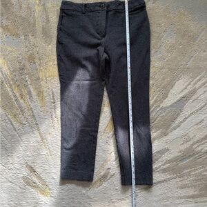 LOFT Charcoal Cropped Pants